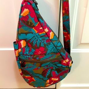 Healthy Back Bag - tropical flowers